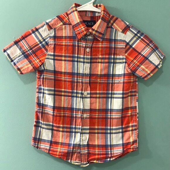 PLACE “Size 5/6” Button Down Dress Shirt - Picture 1 of 3